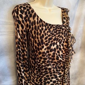 Leopard Spots -- Animal Print Blouse